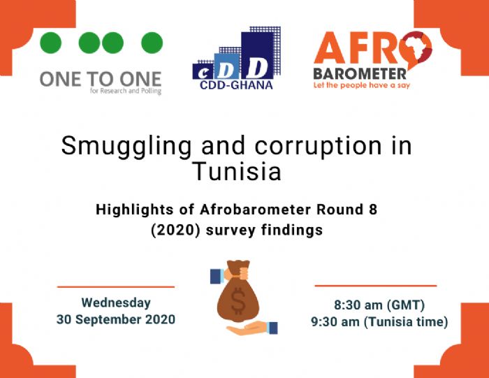 Afrobarometer: pour 71% des Tunisiens la corruption est un problème majeur