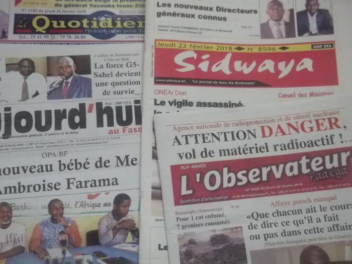 Thomas Sankara s’impose à la Une des quotidiens burkinabè | AIB - Agence d'Information du Burkina