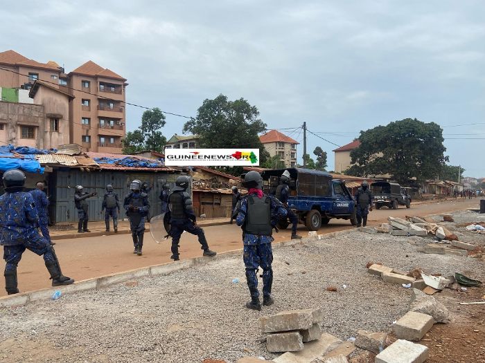 Manif du 10 mai: 7 morts, selon les Forces Vives. – Guinéenews©