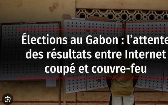 Gabon : instauration du couvre-feu au lendemain des élections  –  