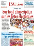 L'Action 1456 - Site Web Officiel du Journal L'Action
