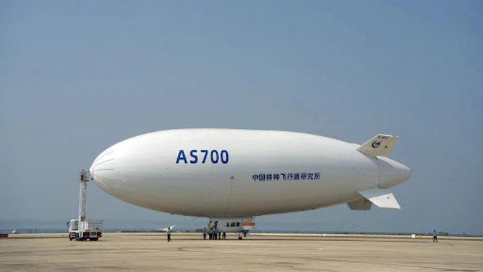 China begins operation of 1st domestically built AS700 manned airship - Dailynewsegypt