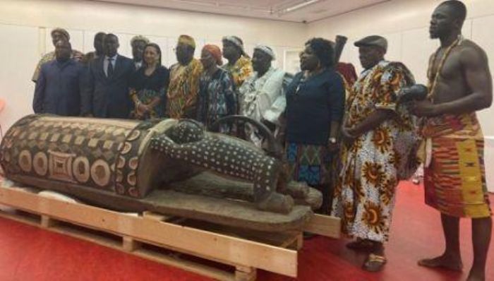 Côte d’Ivoire : le Djidji Ayôkwé, tambour parleur Ébrié, sur le point d’être rapatrié
