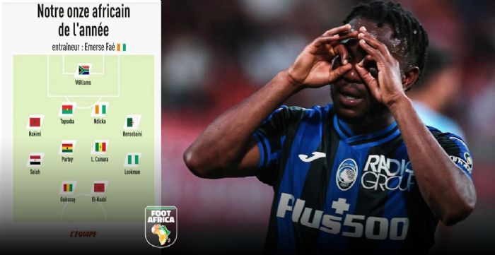 Les 11 joueurs  africains pour la formation idéale  de l&rsquo;année 2024 – INFOSFOOT