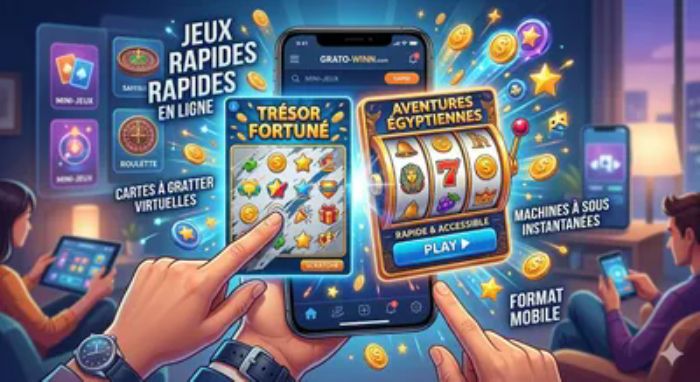 Cartes à gratter virtuelles et machines à sous : le renouveau des jeux rapides en ligne