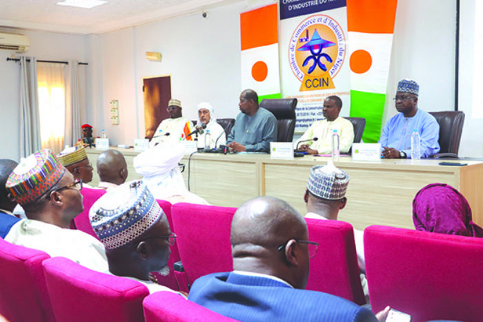 Rencontre d’échanges à la Chambre de Commerce et d’Industrie du Niger : Pour une synergie des acteurs économiques en vue de la mobilisation générale et la souveraineté