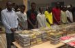 Lutte contre le trafic de drogue : saisie record de 268 kg de cocaïne, 8 individus interpelés