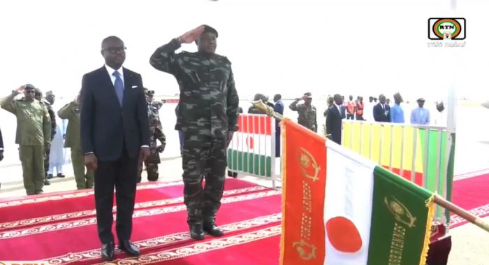 Le président béninois Romuald Wadagni est arrivé ce 2 juin 2026 à Niamey