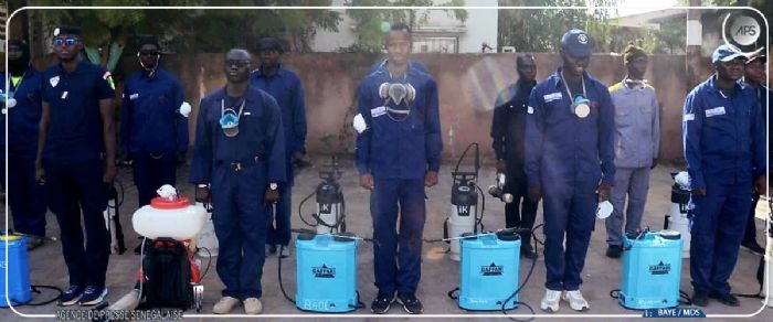 Kaolack : opération de désinfection en prélude du Gamou de Médina Baye