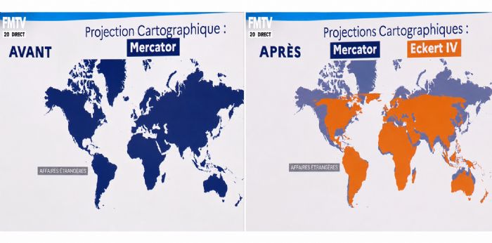 Cartographie : l’initiative africaine pour une carte du monde plus fidèle adoptée par l’ONU