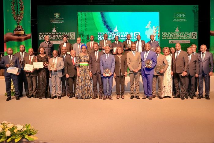 Gouvernance des entreprises publiques:Le GUCE-CI remporte le Super Prix