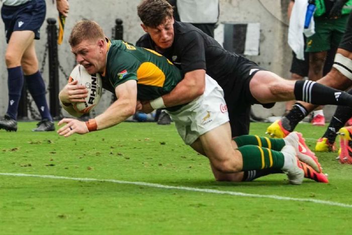 Springboks klap All Blacks to clinch inaugural Rugby’s Greatest Rivalry crown