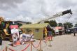 Exposition gouvernementale  Le ministre chargé de la guerre, Célestin Simporé échange avec les citoyens