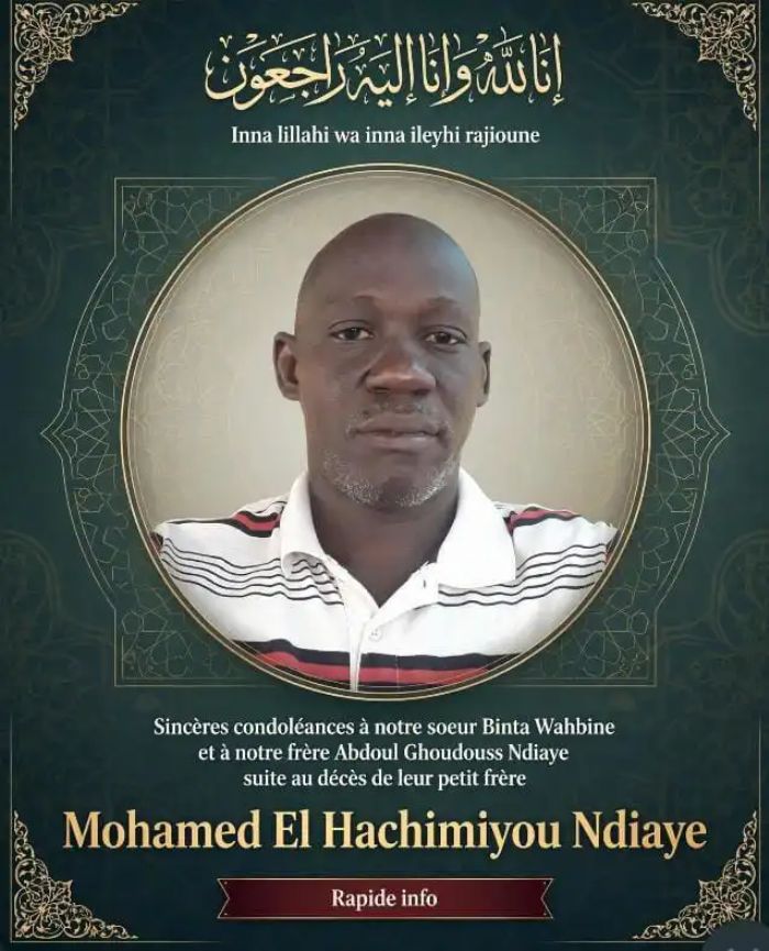 Hommage à Mohamed El Hachimiyou Ndiaye : Un homme de craie et de cœur