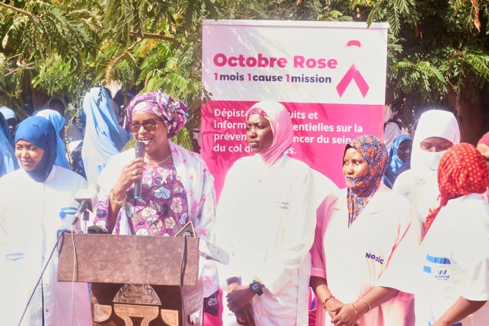 Niger - Octobre Rose, Novembre Bleu : Liboré s’est mobilisée pour Octobre Rose !