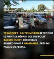Transport à Moroni : Le départ des bus pour Badjini Ouest transféré à Hamramba.