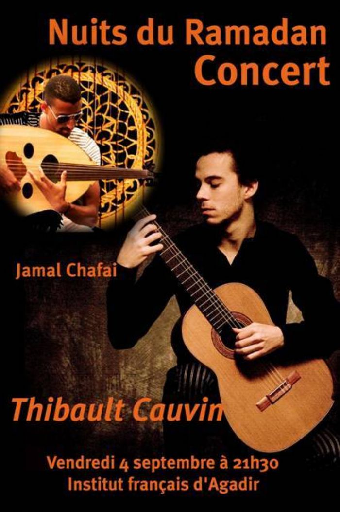 
				  
				 Nuits du Ramadan : Concert à l'Insitut français d'Agadir