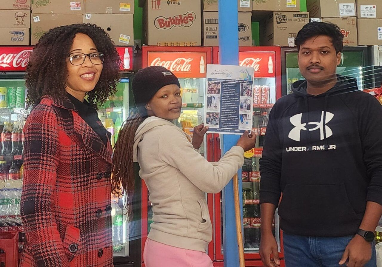 GRDM promotes cleanliness and hygienic practices across spaza shops in the Klein Karoo