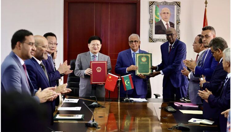 La Mauritanie et la Chine signent un protocole d’accord pour l’annulation partielle de la dette de la mauritanienne