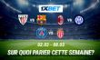 La crème du football dans les grandes ligues européennes : le derby milanais et un test pour le Barça
