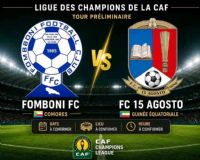 Ligue de champions de la CAF : Atomic Ngomé face aux Black Bulls, Fomboni Club défie le Deportivo 15 de Agosto