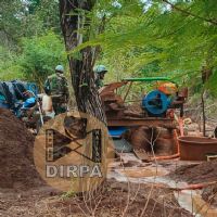 Tambacounda : la Zone militaire N°4 démantèle un site d’orpaillage clandestin sur la Falémé, 15 machines saisies
