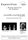 Exposition au Musée de Niamey