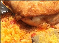 Attiéké au Curry