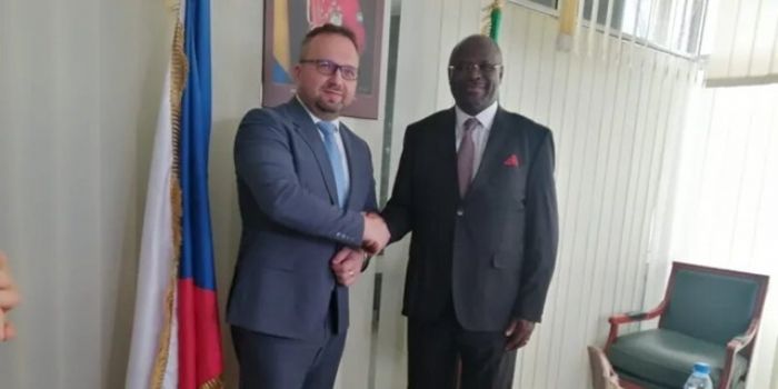 Gabon : Des investisseurs Tchèques chez le ministre des affaires étrangères