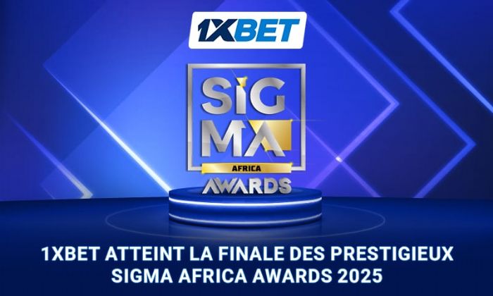 1xBet atteint la finale des prestigieux SiGMA Africa Awards 2025  –  